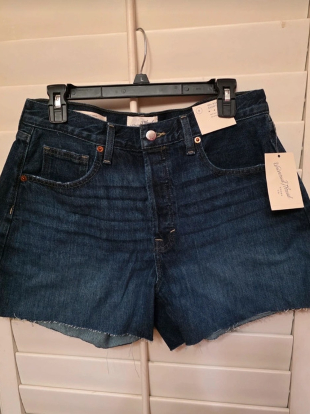 Universal Thread Dark Blue Denim Cutoff Shorts